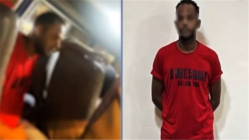 فيديو فاضح في ميكروباص.. تفاصيل القبض على بائع تحرش بفتاة في الجيزة | شاهد