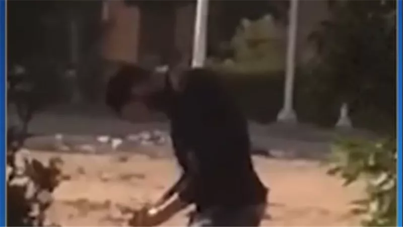 شبه الزومبي.. فيديو صادم لشاب تحت تأثير المخدرات بالجيزة | شاهد