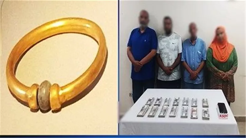 بعتها بـ 180 ألف جنيه لـ تاجر دهب معرفة.. اعترافات مثيرة للمتهمة بسرقة الأسورة الملكية من المتحف المصري | فيديو وصور