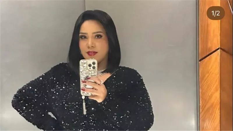 فستان لافت.. شيماء سيف تخطف الأنظار في أحدث ظهور | شاهد 