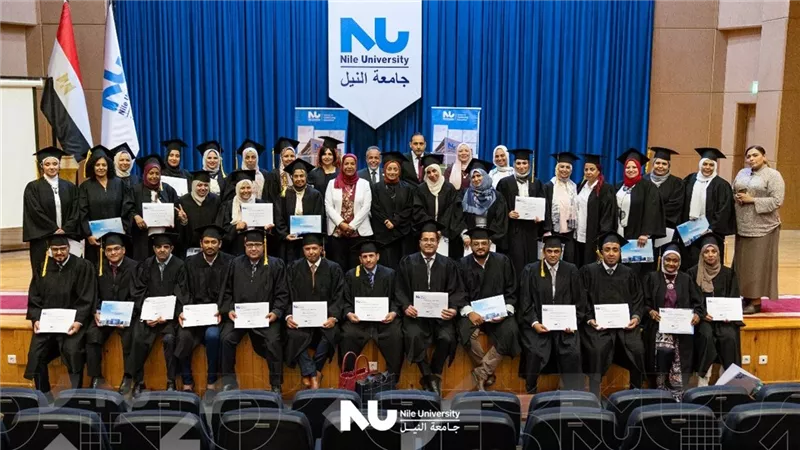 جامعة النيل تحتفل بتخريج الدفعة الأولى من دبلوم 