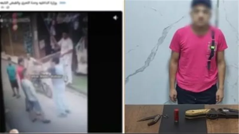 خلاف على أولوية المرور يتحول لمشاجرة بالسكاكين في حدائق القبة | فيديو