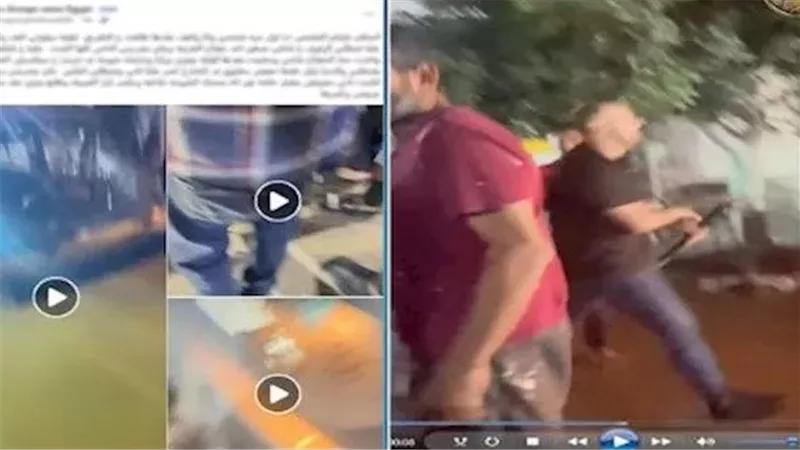 معركة في الشارع.. مشاجرة عنيفة بين سائقي تاكسي وملاكي بالإسكندرية | فيديو