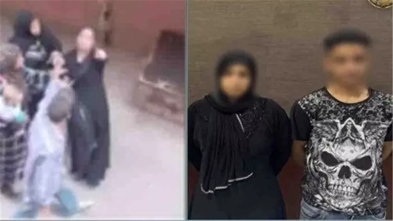 التفاصيل الكاملة.. فيديو صادم لمشاجرة سيدة مع أخرى بالفاظ خادشة | شاهد