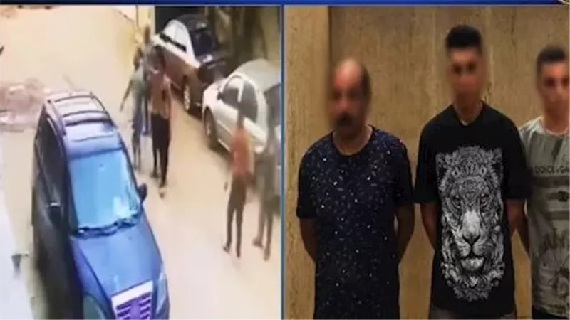 السبب صادم..مشاجرة بالحجارة بين سائق وشخصين في حلوان | فيديو