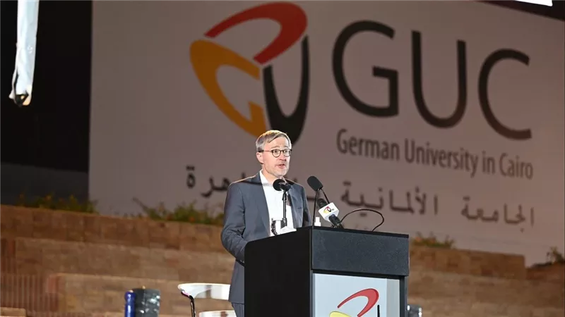 السفير الألماني بالقاهرة: الجامعة الألمانية بالقاهرة أثمرت نتائج قيّمة تمتد آثارها الإيجابية لتخدم مصر وألمانيا والعالم