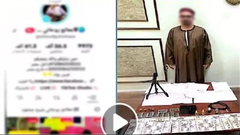 فيديوهات سحر وشعوذة.. التفاصيل الكاملة للقبض على دجال ملوي في كرموز | شاهد 
