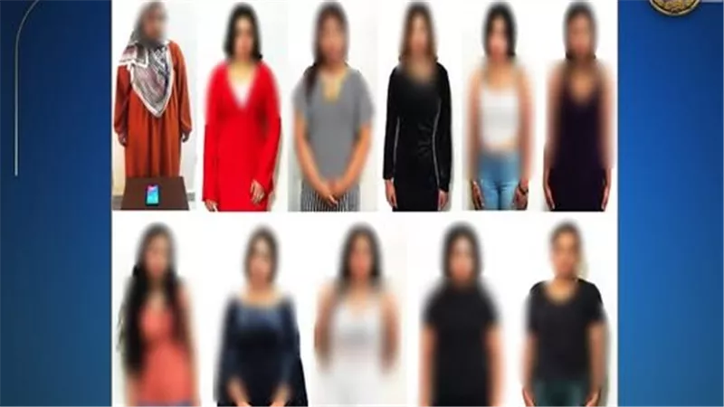 التفاصيل الكاملة للقبض على 11 فتاة يمارسن الرذيلة بالدقهلية 