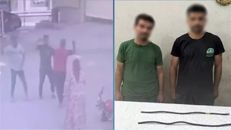 ضربوا جيرانهم بالكابلات..تفاصيل ضبط عاملين في مشاجرة دامية بدمياط | فيديو