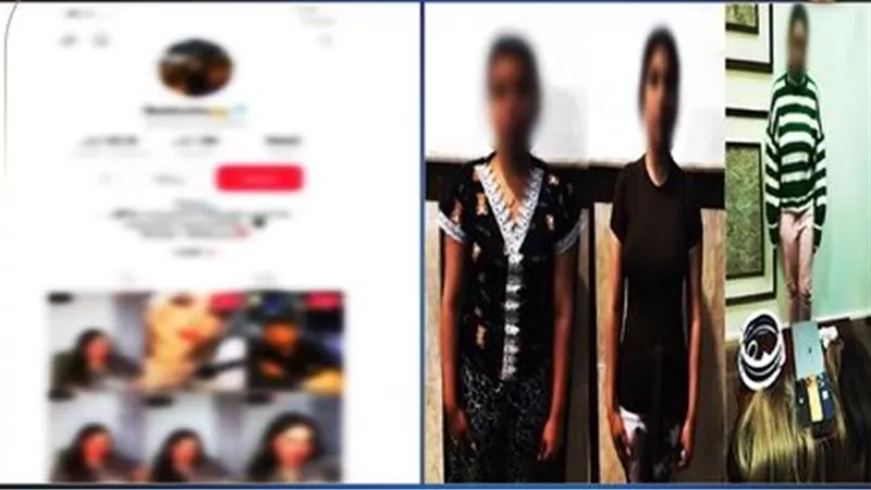 تفاصيل مثيرة في القبض على بلوجر وفتاتين يمارسن الرزيلة في الإسكندرية | فيديو