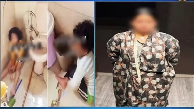 قيدتهم بالحبال في الحمام.. القصة الكاملة لأم متهمة بتعذيب طفليها بطنطا | فيديو