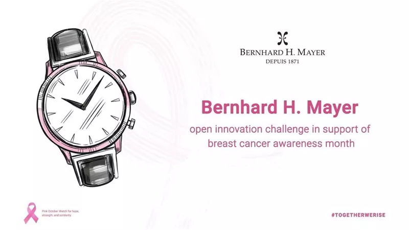 Bernhard H. Mayer تطلق تحديًا إقليميًا للابتكار المفتوح لدعم المصممين الشباب وتعزيز الوعي بسرطان الثدي من خلال تصميم ساعة لشهر أكتوبر الوردي