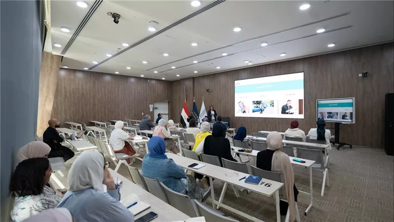 جامعة مصر للمعلوماتية وبصيرة ينظمان ورشة عمل للتعريف بأفضل الممارسات الاكاديمية لتعليم الطلاب المكفوفين