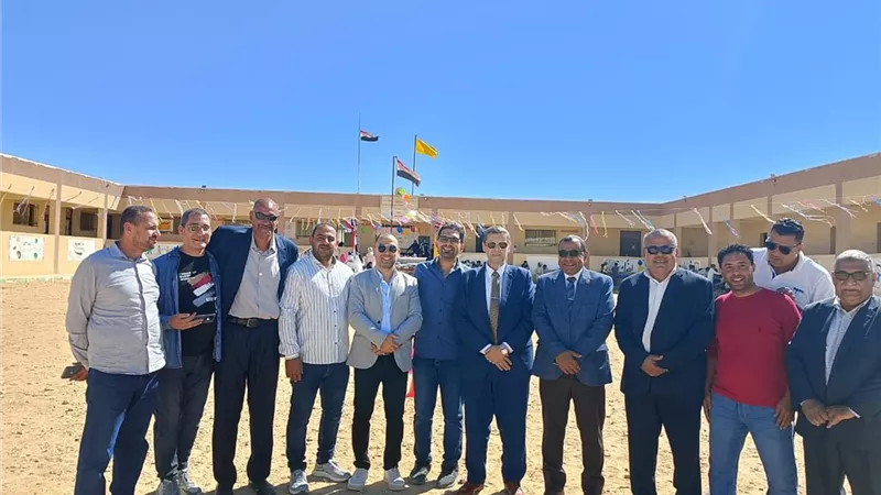  احتفال مميز بمدرسة الشهيد ادريس بادارة نخل التعليمية بوسط سيناء