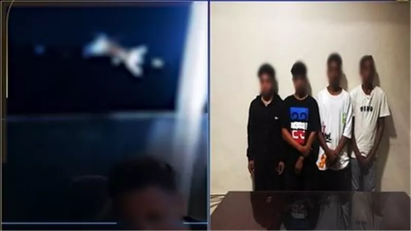 فيديو صادم.. طلاب يلقون 