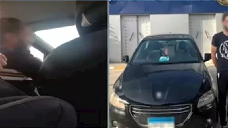 فيديو صادم.. سائق نقل ذكي يتحرش بفتاة أثناء توصيلها | شاهد