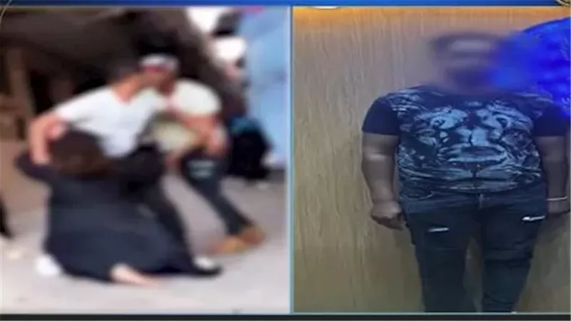 فيديو صادم.. التفاصيل الكاملة للقبض على المتهم بالاعتداء على سيدة في الشارع بالجيزة | شاهد