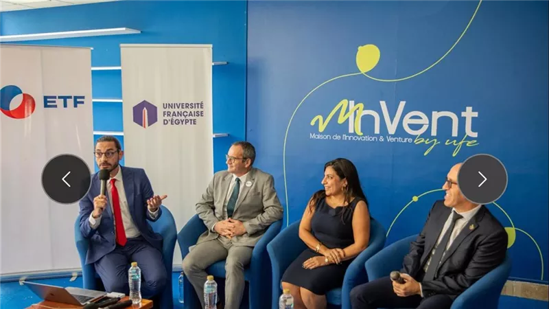 توقيع أول اتفاقية تدريب مهني ثلاثية في مصر بين الجامعة الأهلية الفرنسية (UFE) وشركة ETF وإحدى الطالبات