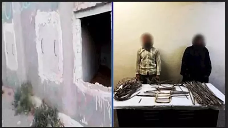 القصة الكاملة لسرقة أبواب مقابر الموتى بالشرقية | فيديو