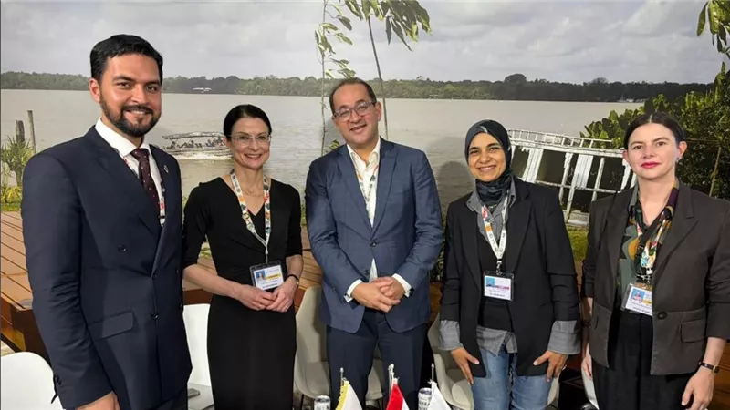 الجامعة البريطانية تستهل مشاركتها في مؤتمر الأطراف COP30 بالبرازيل بجلسة يترأسها وزير المالية المصري