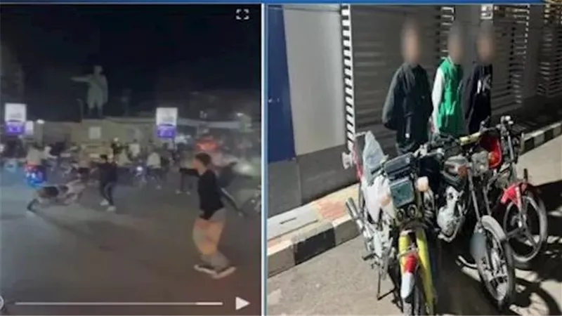 استعراض خطير في شوارع المنوفية.. تفاصيل القبض على 3 شباب بسبب حفل زفاف | فيديو