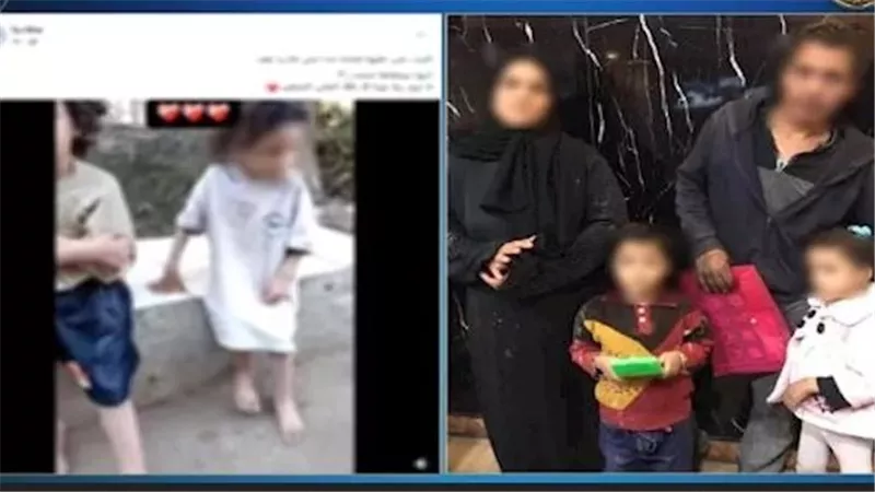 فيديو صادم.. طفلتان تتسولان في الشارع وتحرك عاجل من الداخلية | شاهد