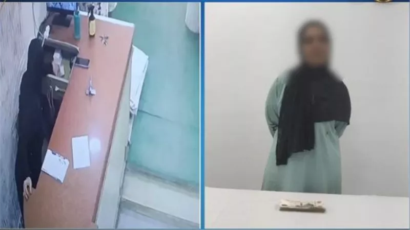 فيديو مثير.. ربة منزل تسرق محل بالشرقية | شاهد